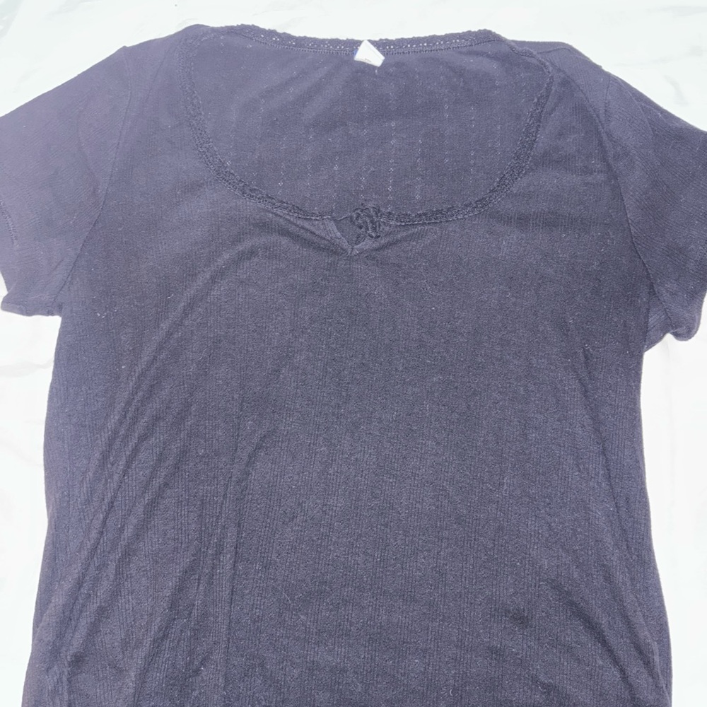 Old Navy Black Short Sleeve Tee